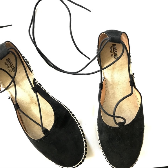 Mossimo Supply Co. Shoes - Black lace up espadrilles Mossimo Supply Co.